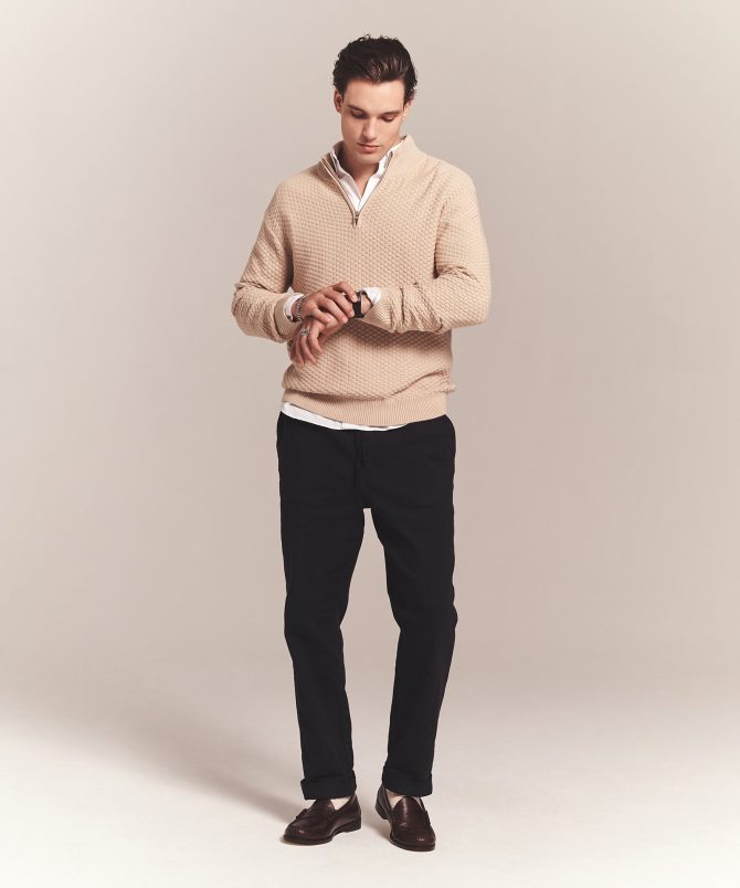Soft Denim Drawstring Pant - Image 4