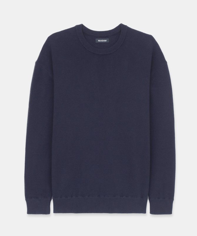 Cotton Cashmere Oversized Sweatshirt - Image 14
