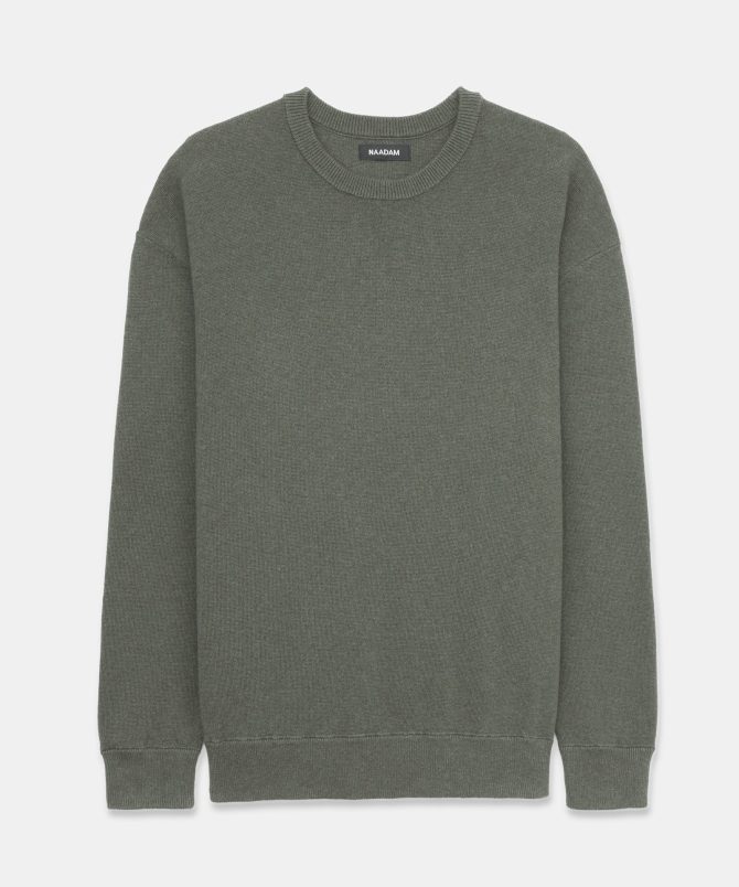 Cotton Cashmere Oversized Sweatshirt - Image 20