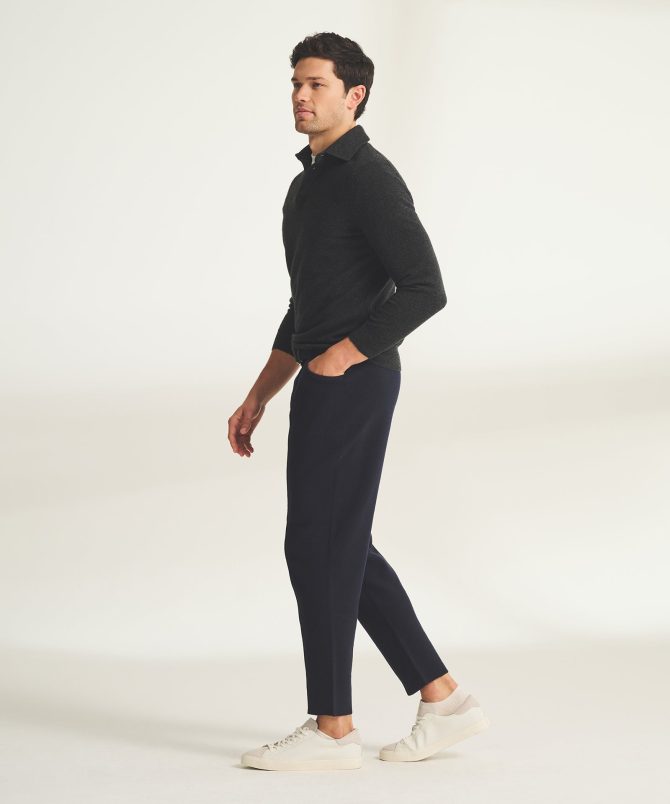 Signature Cashmere Long Sleeve Polo - Image 20